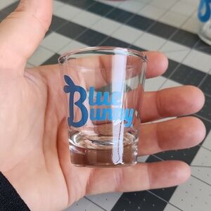 Blue Bunny Shot Glass